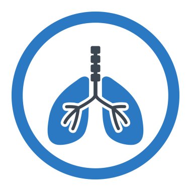 Sistem yuvarlak vektör simge nefes