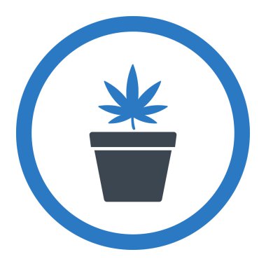 Esrar esrar yuvarlak vektör simgesi