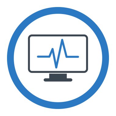 Yuvarlak vektör simge izleme