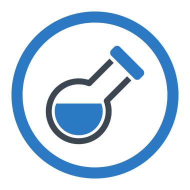 Yuvarlak vektör simge imbik