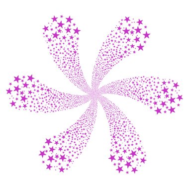 Havai fişek yıldız çiçek