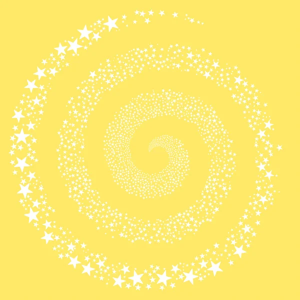 Pirotecnia Star Spiral — Vector de stock