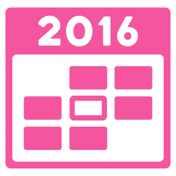 2016 Icono del Día del Organizador —  Fotos de Stock