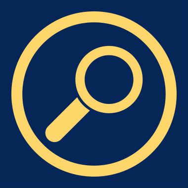 Yuvarlak vektör simge bulmak