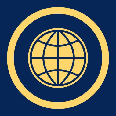 Yuvarlak vektör simge