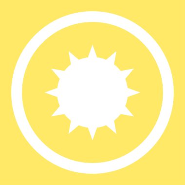 Bakteri yuvarlak vektör simgesi