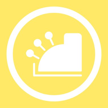 Para yuvarlak vektör simgesi