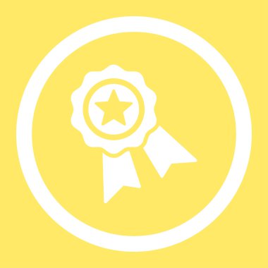 Kalite mühür vektör simge yuvarlak