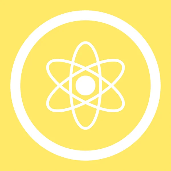 Atom rundade vektor Icon — Stock vektor