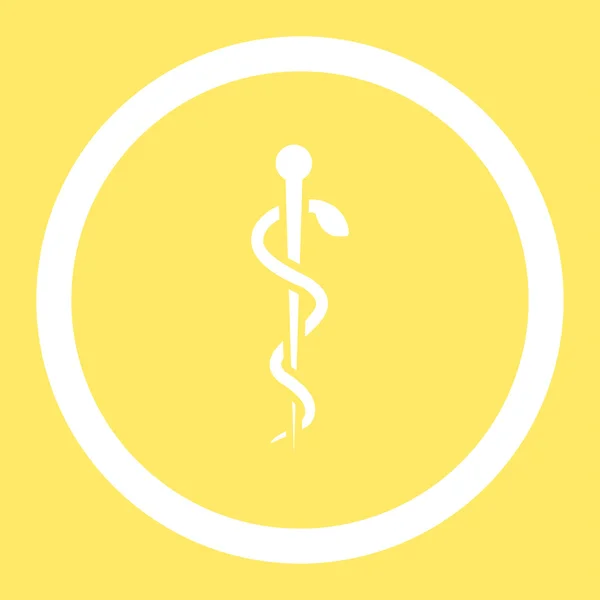 Ac medical Rotunjit Vector Icon — Vector de stoc