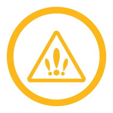 Birden fazla sorun yuvarlak vektör simgesi