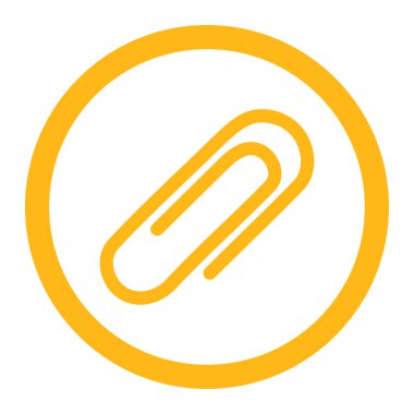 ATAÇ yuvarlak vektör simgesi