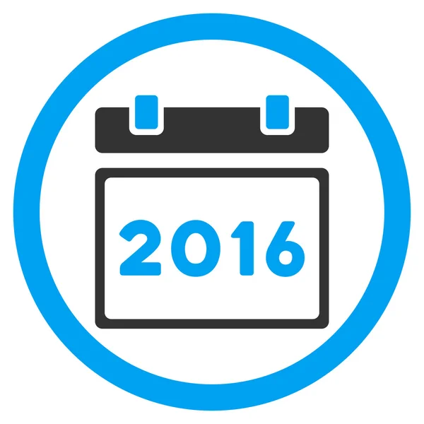 Icône de l'organisateur 2016 — Image vectorielle