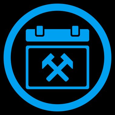 Çalışma planı güncel değil simgesi