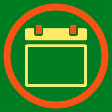 Boş randevu gün simgesi