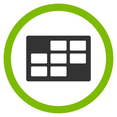 Ders programı veri kümesi simgesini