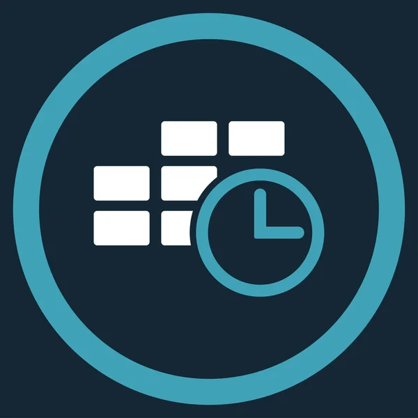 Time Dataset Icon — Stock Vector