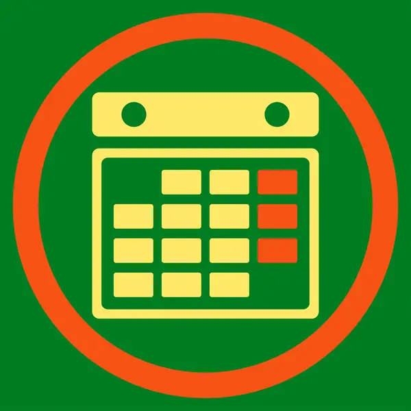 Month Calendar Icon — Stock Vector