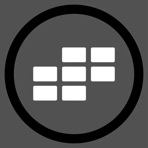 Sylabus mřížky ikona — Stockový vektor
