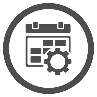 Takvim araçlar simgesi