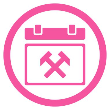 Çalışma randevu gün simgesi