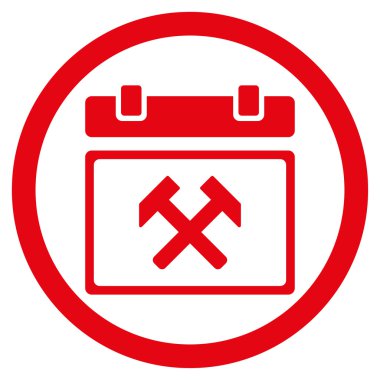 Çalışma planı güncel değil simgesi