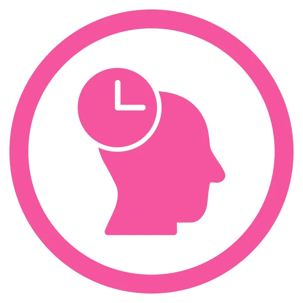 Time Thinking Icon — Stock Photo, Image