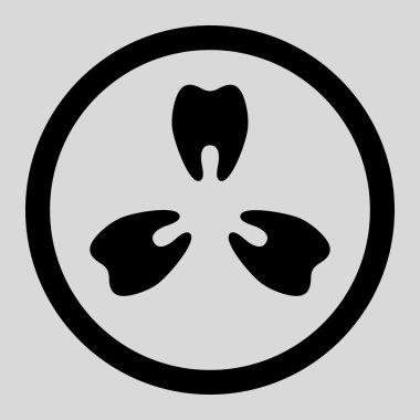 Diş sağlığı simgesi