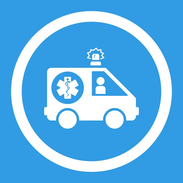 Icono de coche ambulancia —  Fotos de Stock
