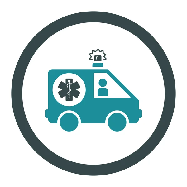 Icono de coche ambulancia —  Fotos de Stock