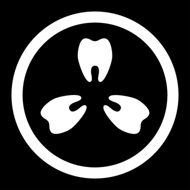 Diş Hekimi Düz Simgesi