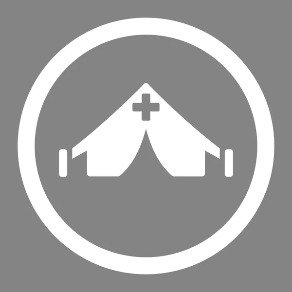 Icono del Hospital de Campo — Vector de stock