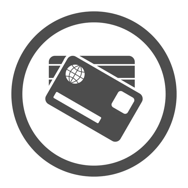 Τραπεζικές κάρτες εικονίδιο — Διανυσματικό Αρχείο