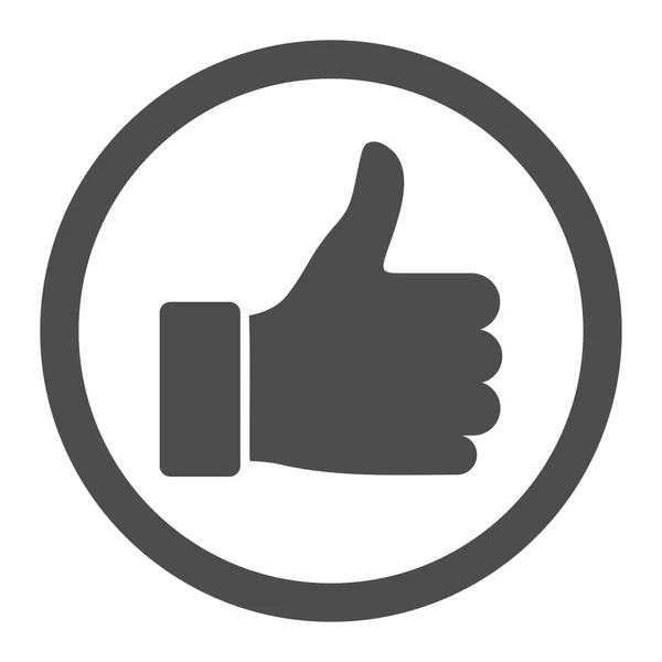 Ikon Thumb up - Stok Vektor
