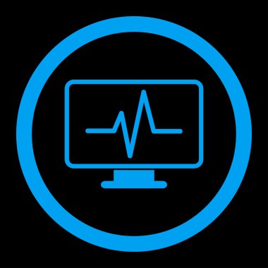 Yuvarlak vektör simge izleme