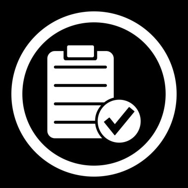 Form yuvarlak vektör simge uygulamak