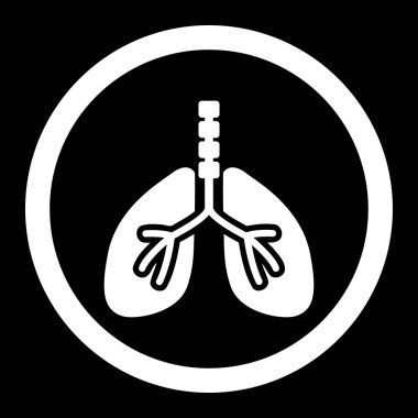 Sistem yuvarlak vektör simge nefes