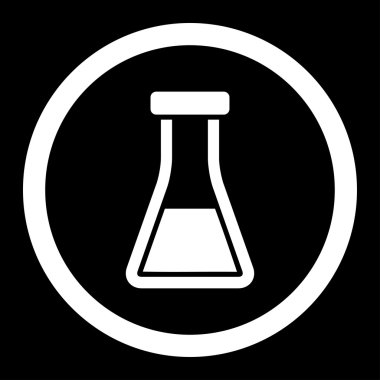 Şişesi yuvarlak vektör simgesi