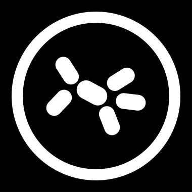 Maya yuvarlak vektör simgesi