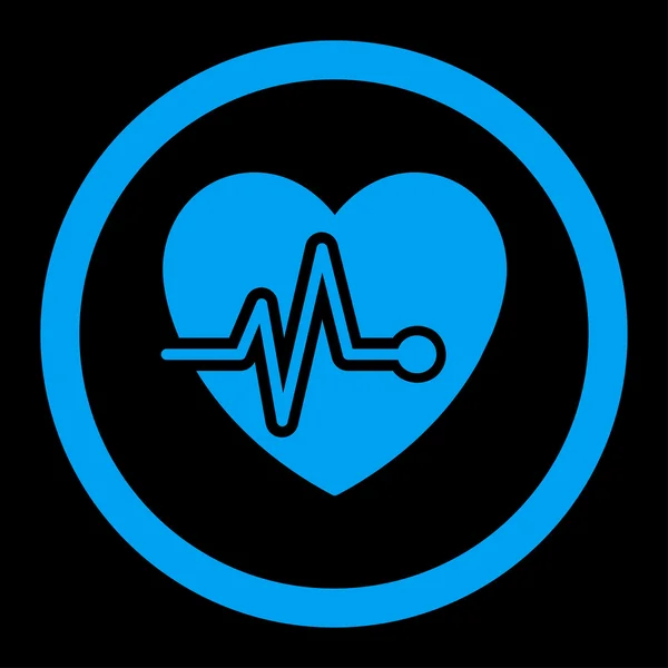 Икона "Вектор сердечного пульса" — стоковый вектор
