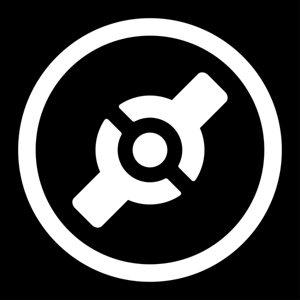 Artificial conjunta redondeada Vector icono — Vector de stock