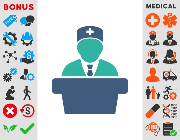 Ikone des Gesundheitswesens — Stockfoto