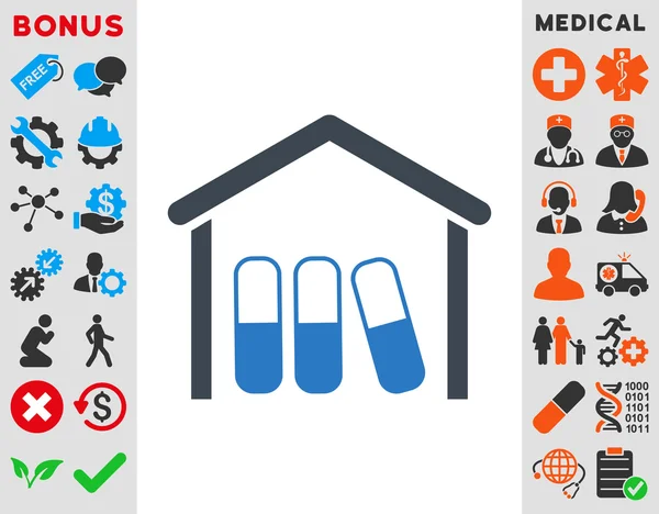 Drugs Garage pictogram — Stockfoto