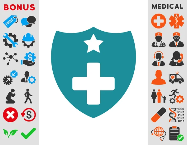 Medical Insurance Icon — Stock Photo, Image