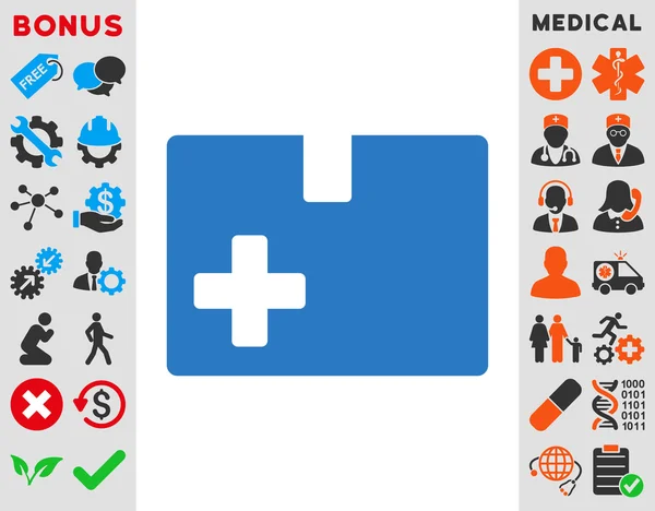 Medical Box Icon — Stock Photo, Image