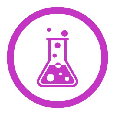 Sıvı yuvarlak vektör simge kaynar