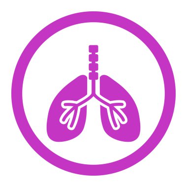 Sistem yuvarlak vektör simge nefes