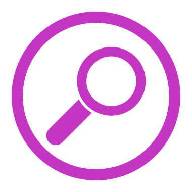 Yuvarlak vektör simge bulmak