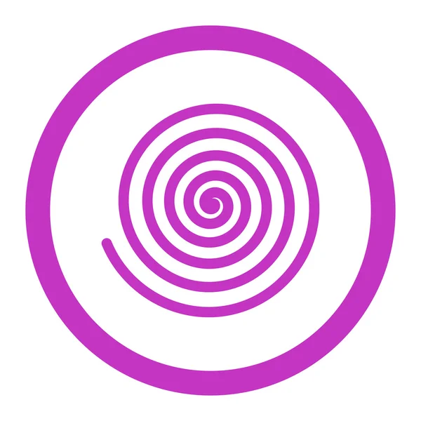 催眠圆形的矢量图标 — 图库矢量图片