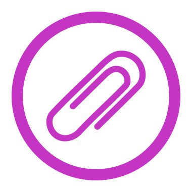 ATAÇ yuvarlak vektör simgesi